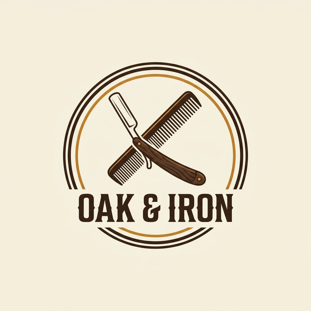 OAK & IRON logo